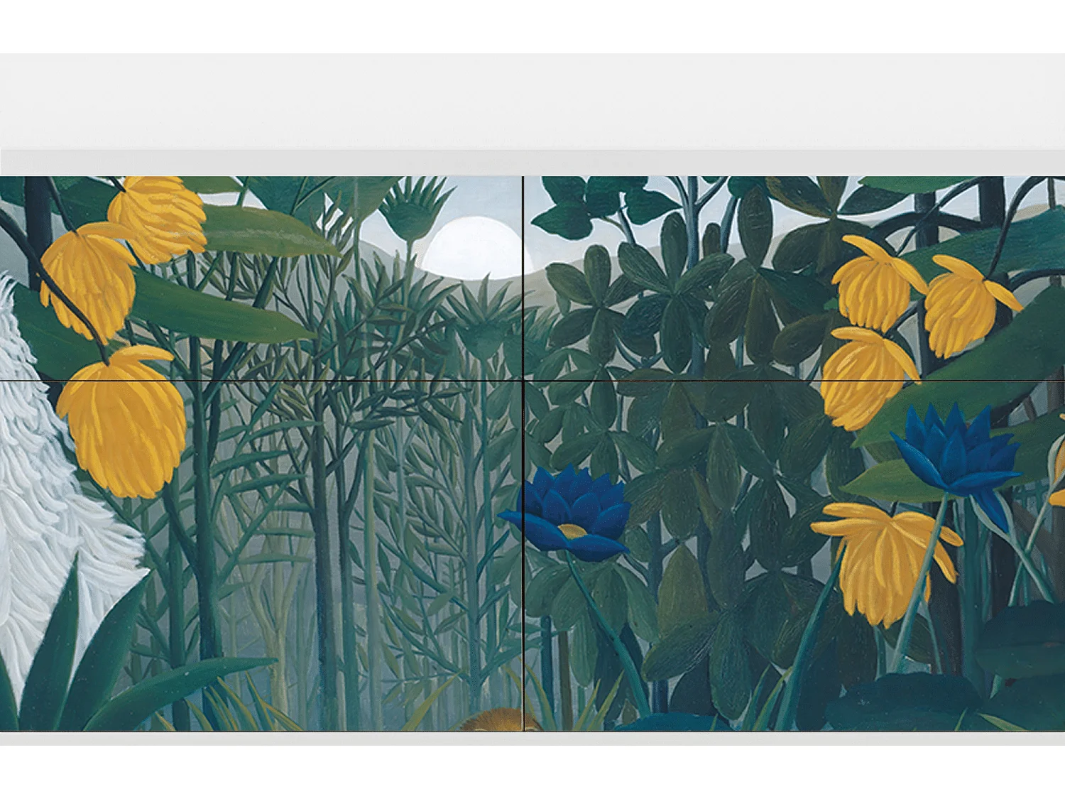 Buffet - 115x85x48 cm - BS4 - The Repast of the Lion, Blanc