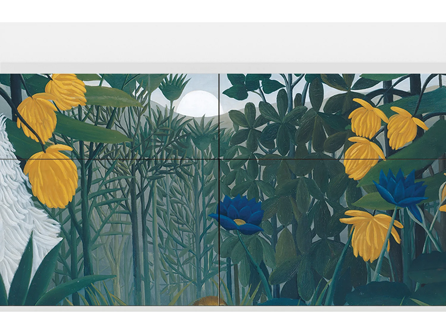 Buffet - 115x85x48 cm - BS4 - The Repast of the Lion, Blanc