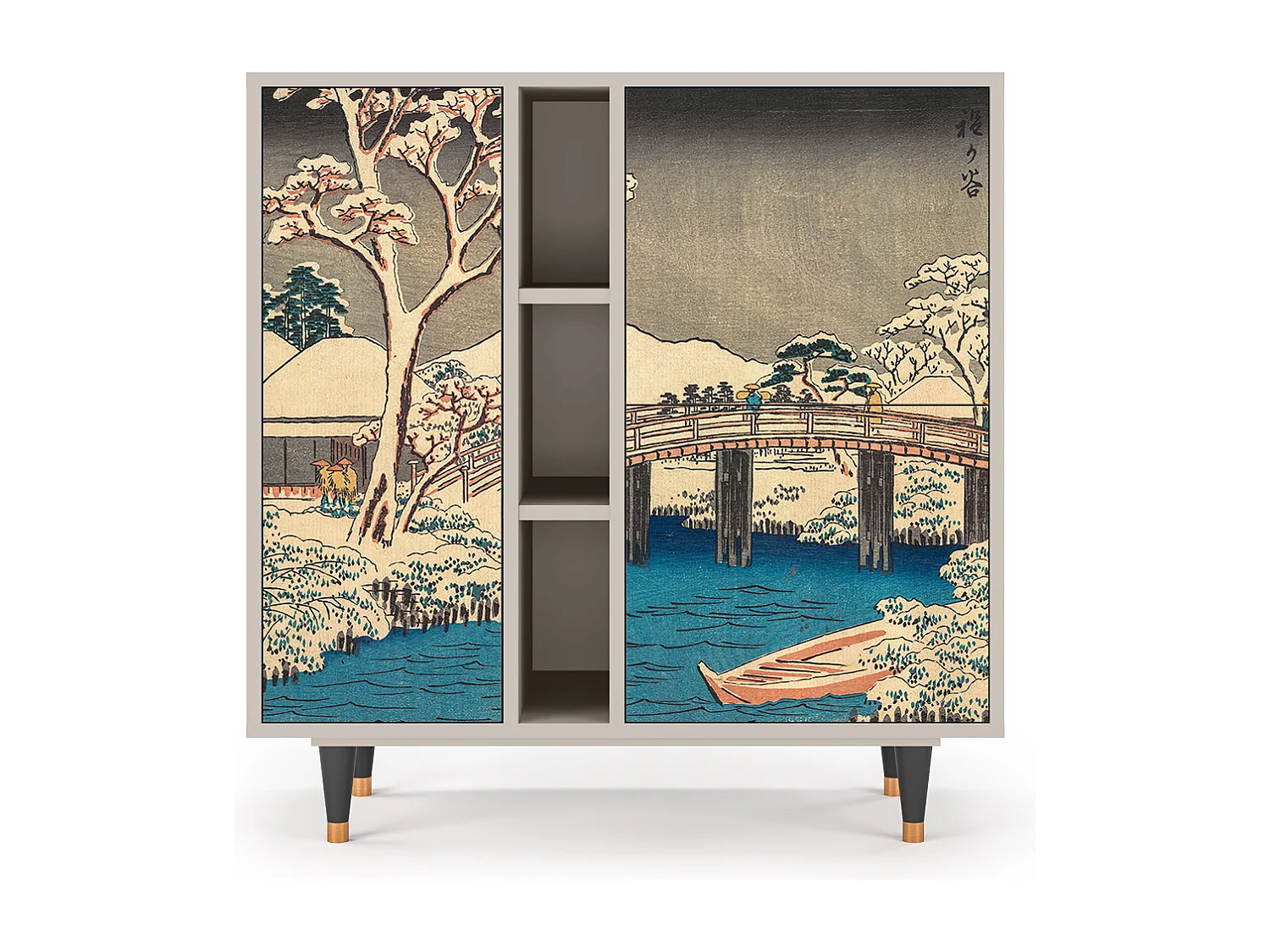 Aparador - 94х96х41 cm - BS5 - Katabira River, Areia