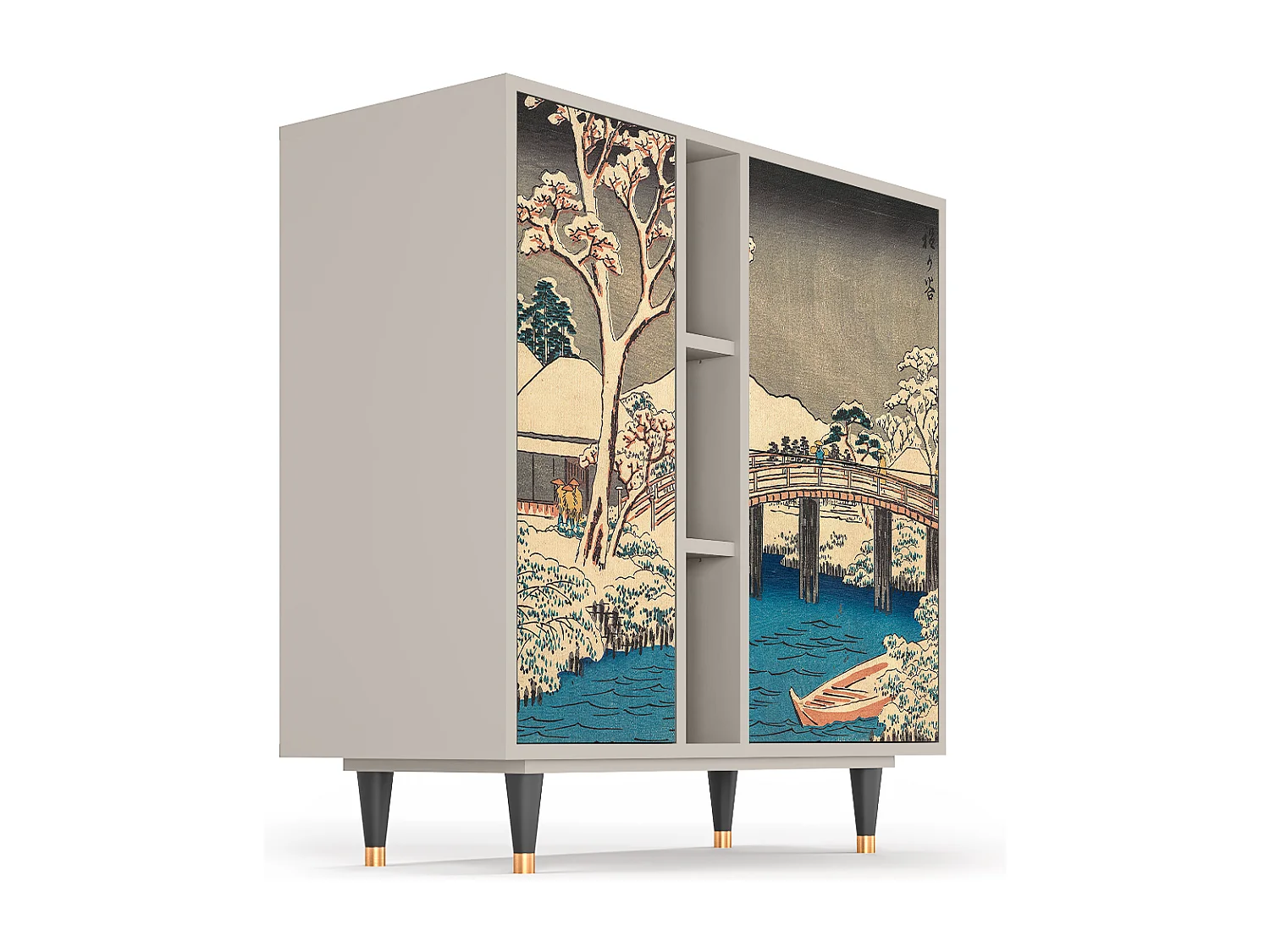 Aparador - 94х96х41 cm - BS5 - Katabira River, Areia