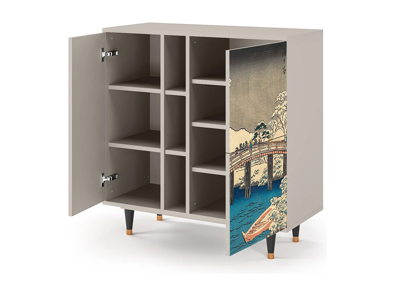 Aparador - 94х96х41 cm - BS5 - Katabira River, Areia