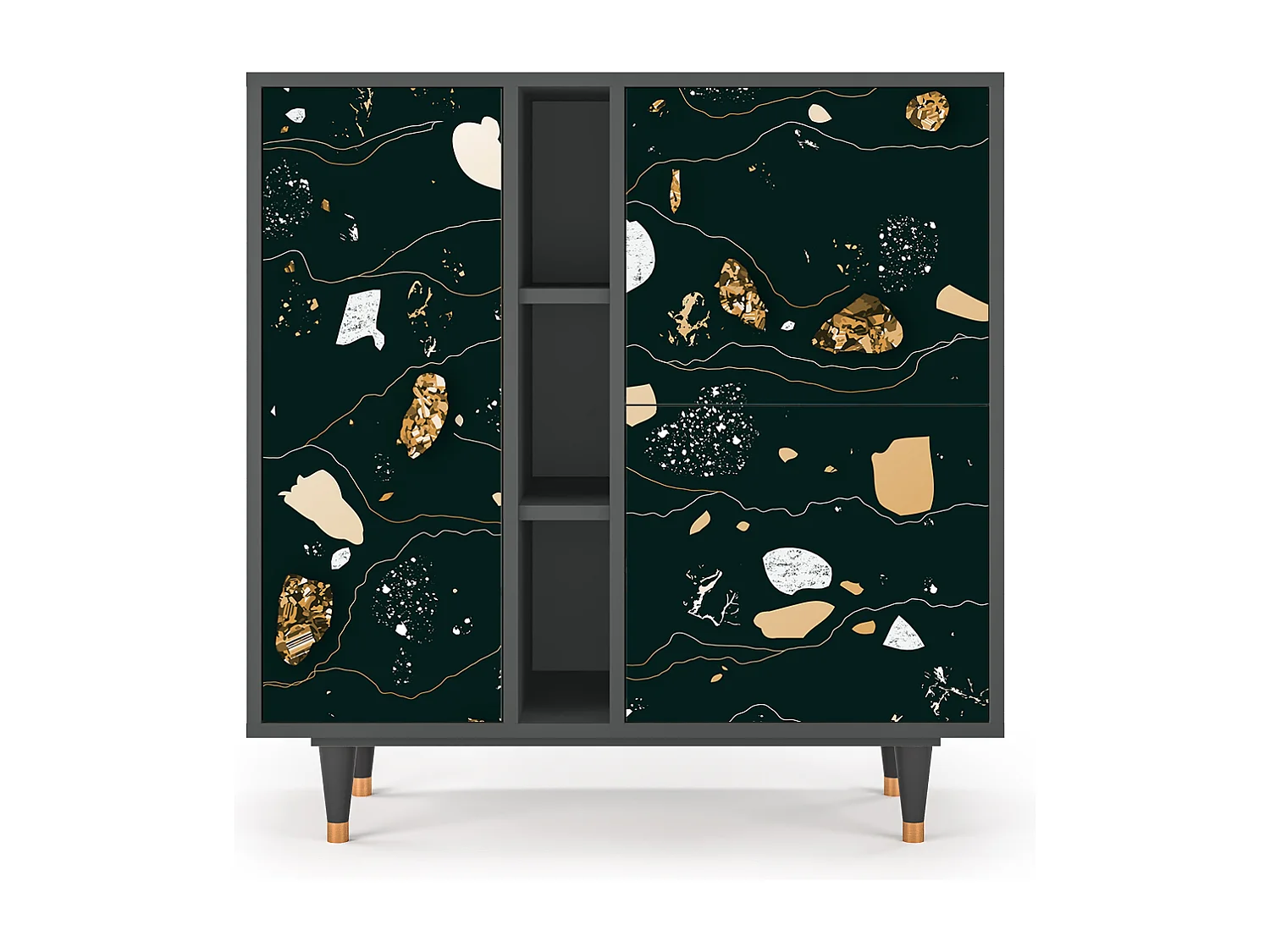 Buffet - 94х96х41 cm - BS5 - Space Rocks, Anthracite