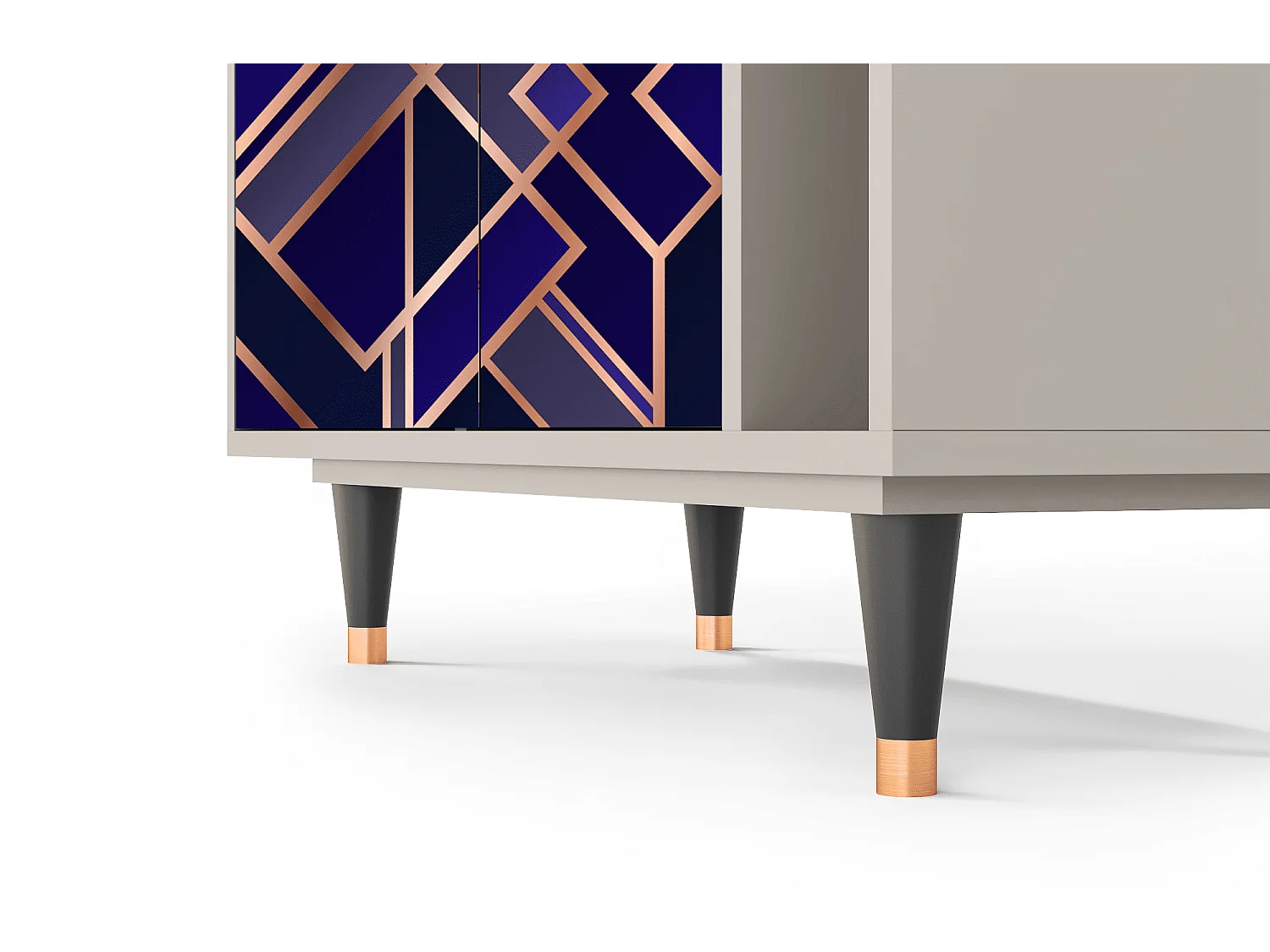 Buffet - 96х110х41 cm - BS6 - Aquamarine Getsby, Sable