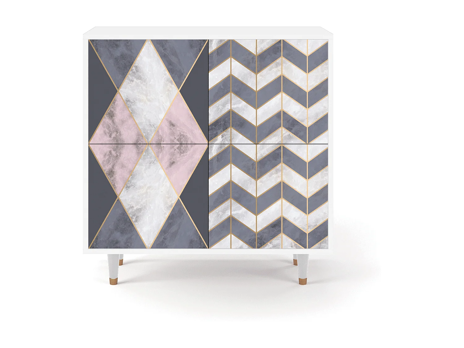 Dressoir - 94x96x48 cm - BS3 - Ideal Harmony, Latte