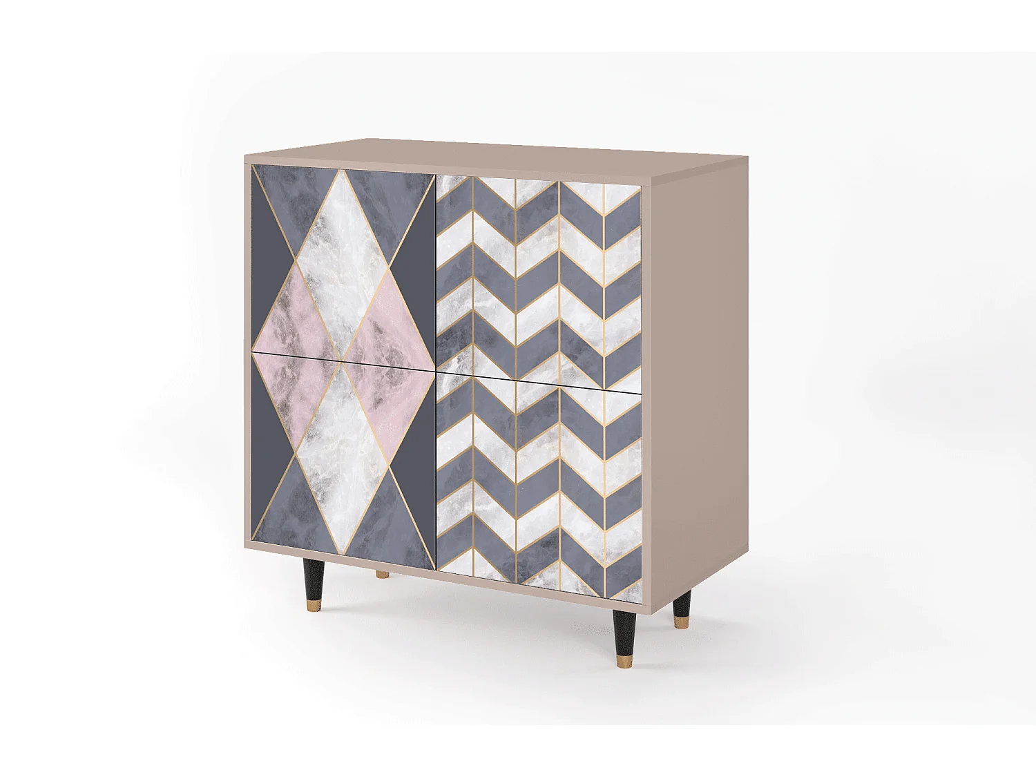 Buffet - 94x96x48 cm - BS3 - Ideal Harmony, Latte