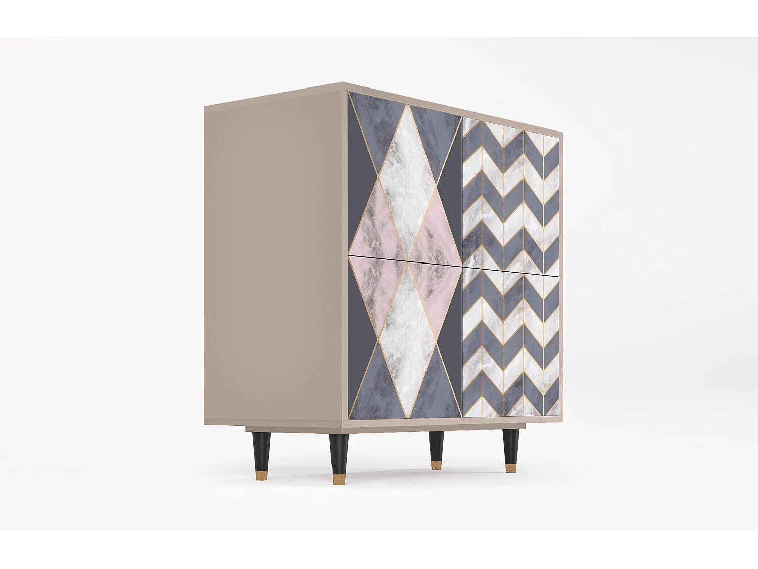 Buffet - 94x96x48 cm - BS3 - Ideal Harmony, Latte