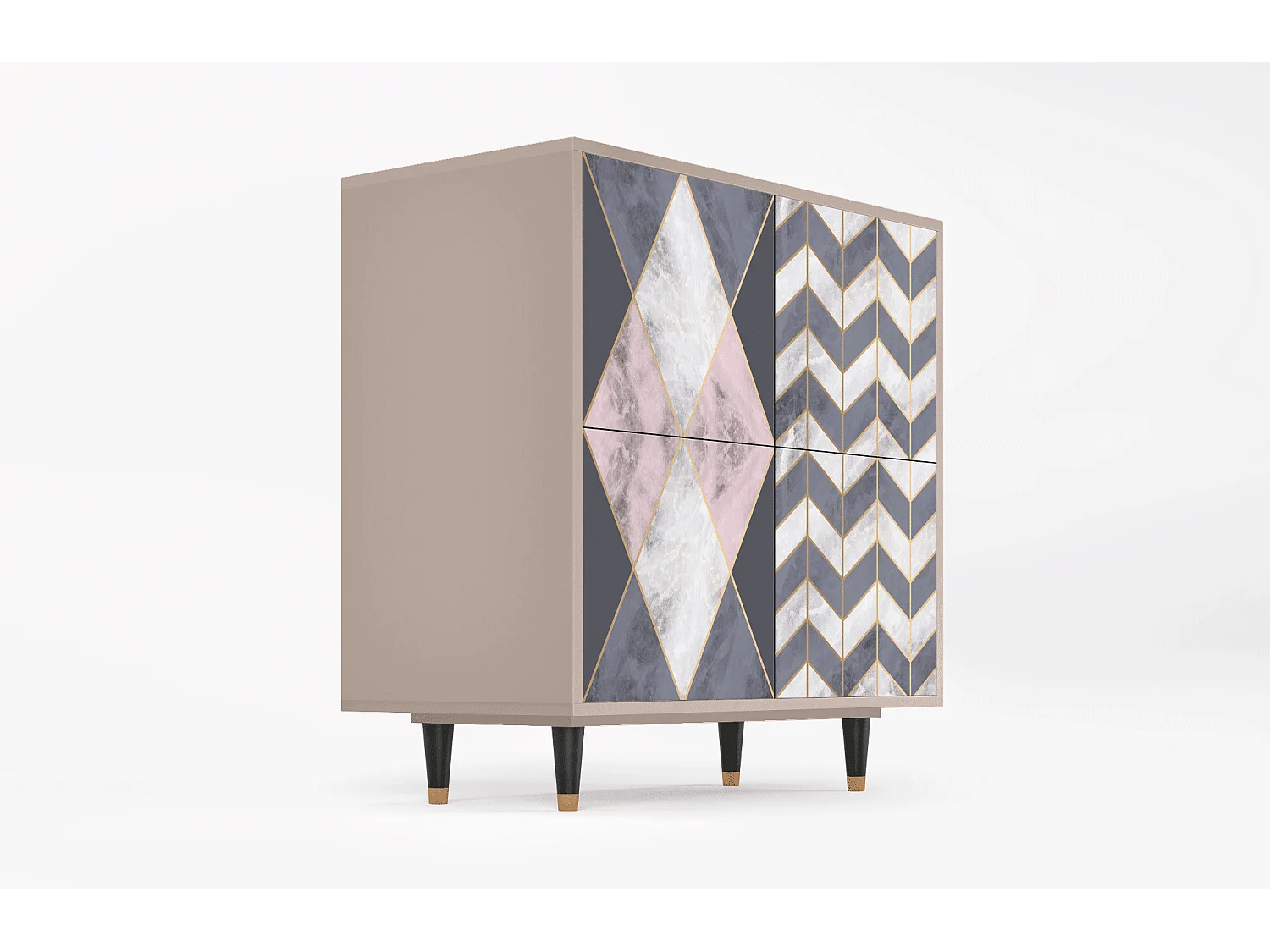 Buffet - 94x96x48 cm - BS3 - Ideal Harmony, Latte