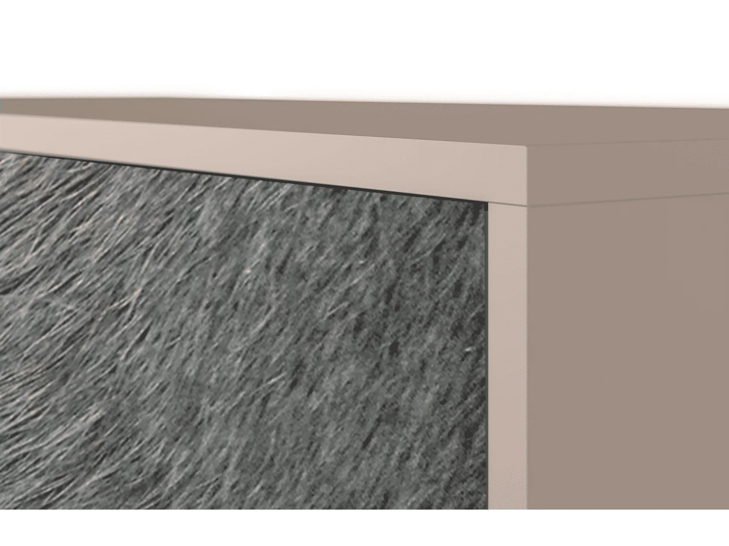 Kredens - 115х84х41 cm - S3 - Peanut Hair, Latte