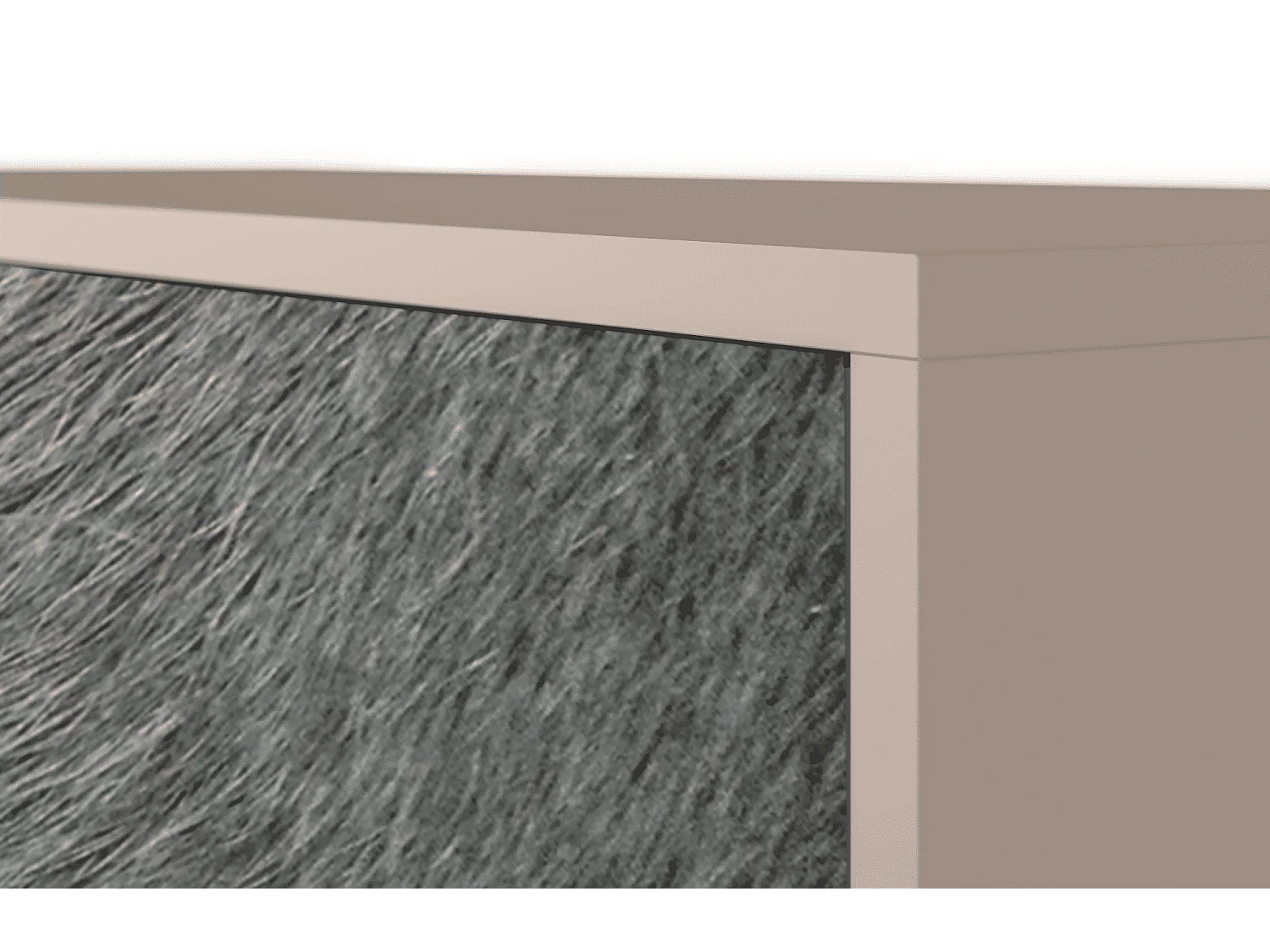 Kredens - 115х84х41 cm - S3 - Peanut Hair, Latte