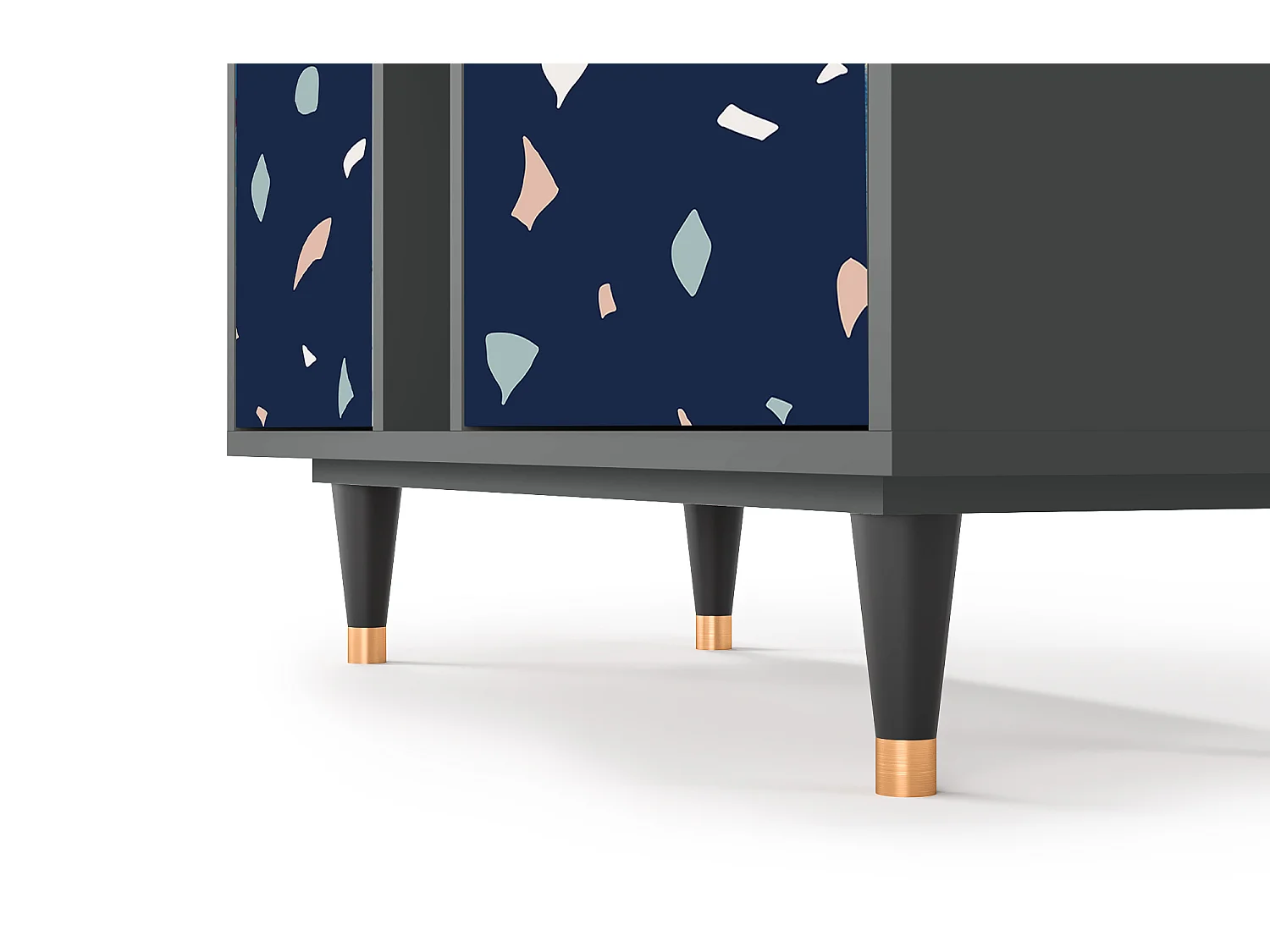 Kredens - 94х96х41 cm - BS5 - Space Satellites, Antracyt