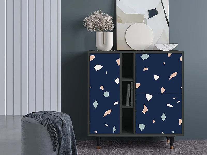 Buffet - 94х96х41 cm - BS5 - Space Satellites, Anthracite