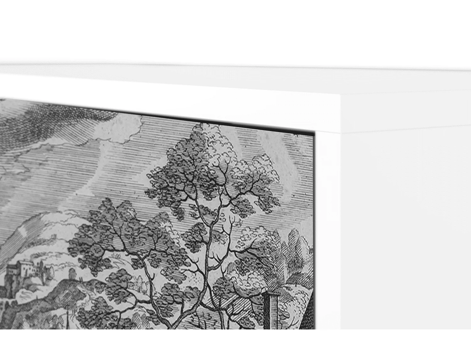 Buffet - 115х84х41 cm - S3 - Bird Dropping, Blanc