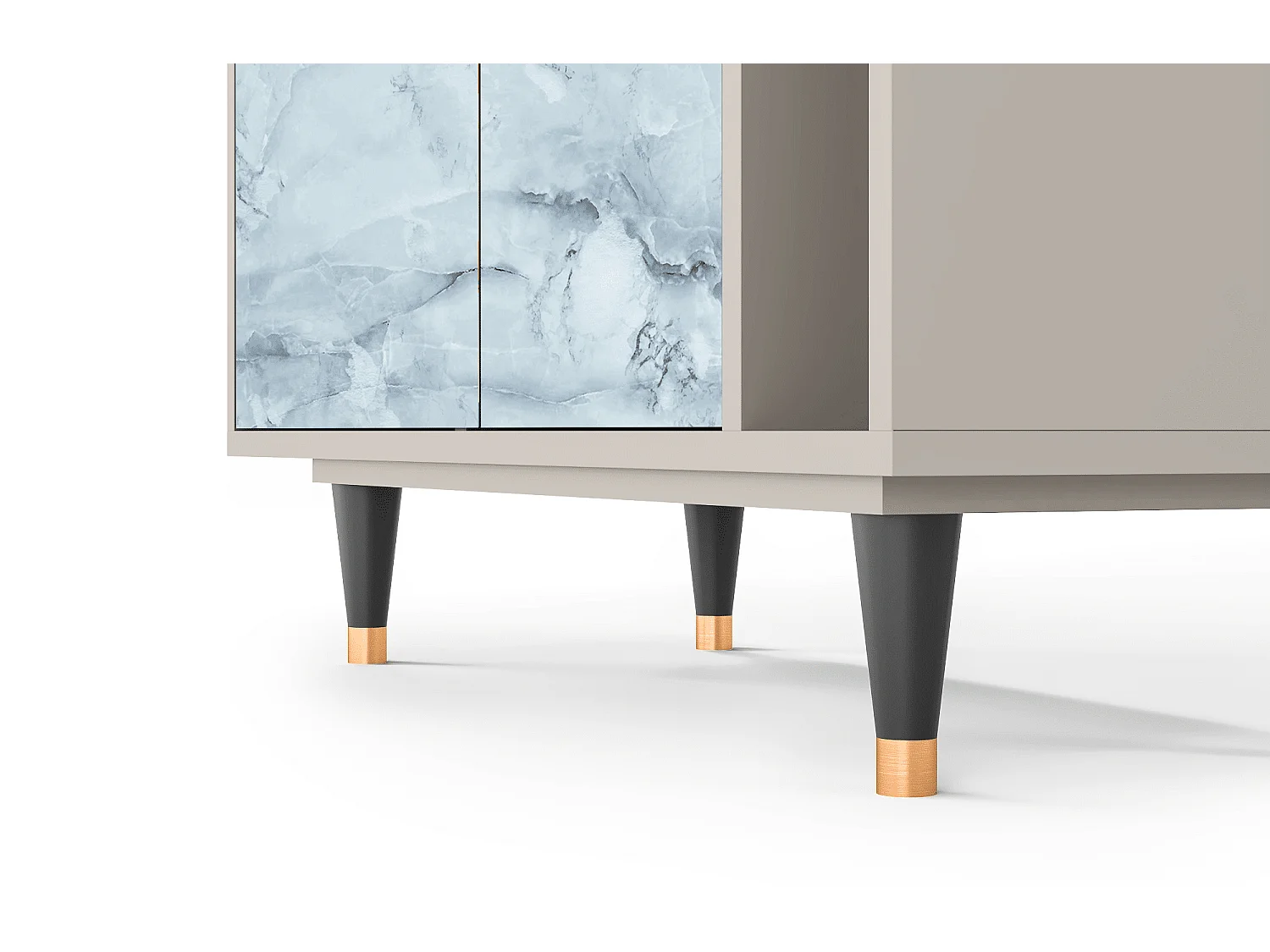 Aparador - 96х110х41 cm - BS6 - Glacial Colour, Areia