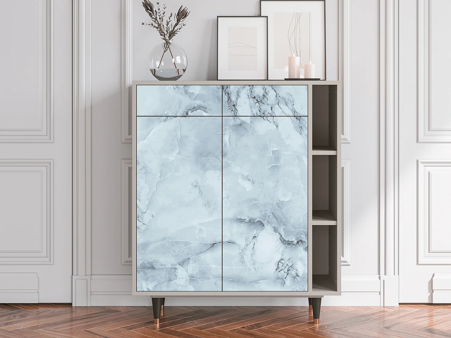 Credenza - 96х110х41 cm - BS6 - Glacial Colour, Sabbia
