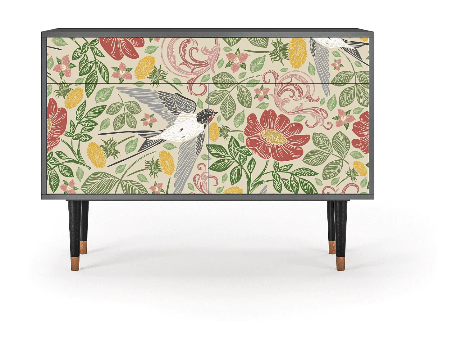 Aparador - 115x85x48 cm - BS4 - Spring Swallow, Antracite