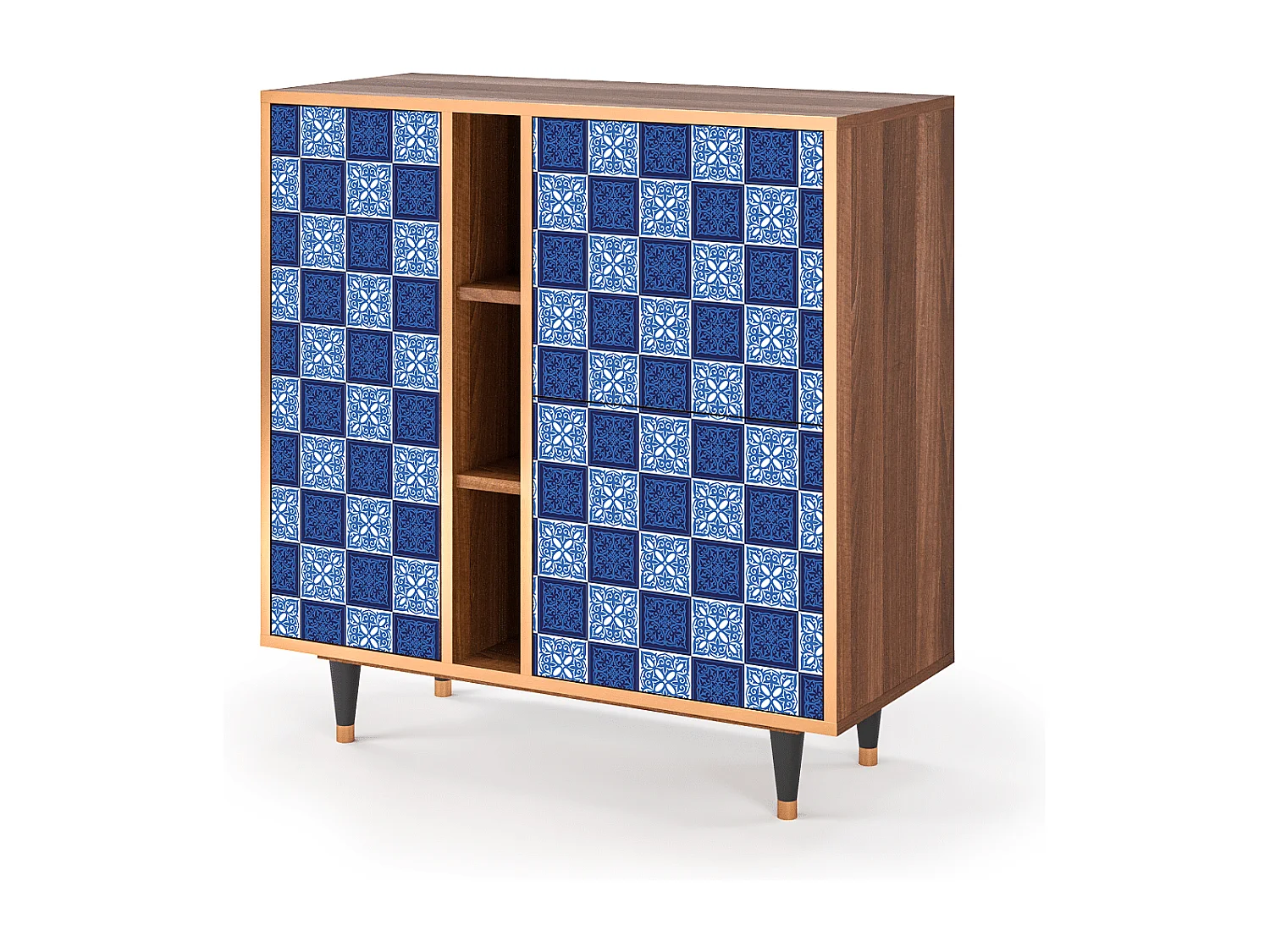 Aparador - 94х96х41 cm - BS5 - Light Path, Nogal