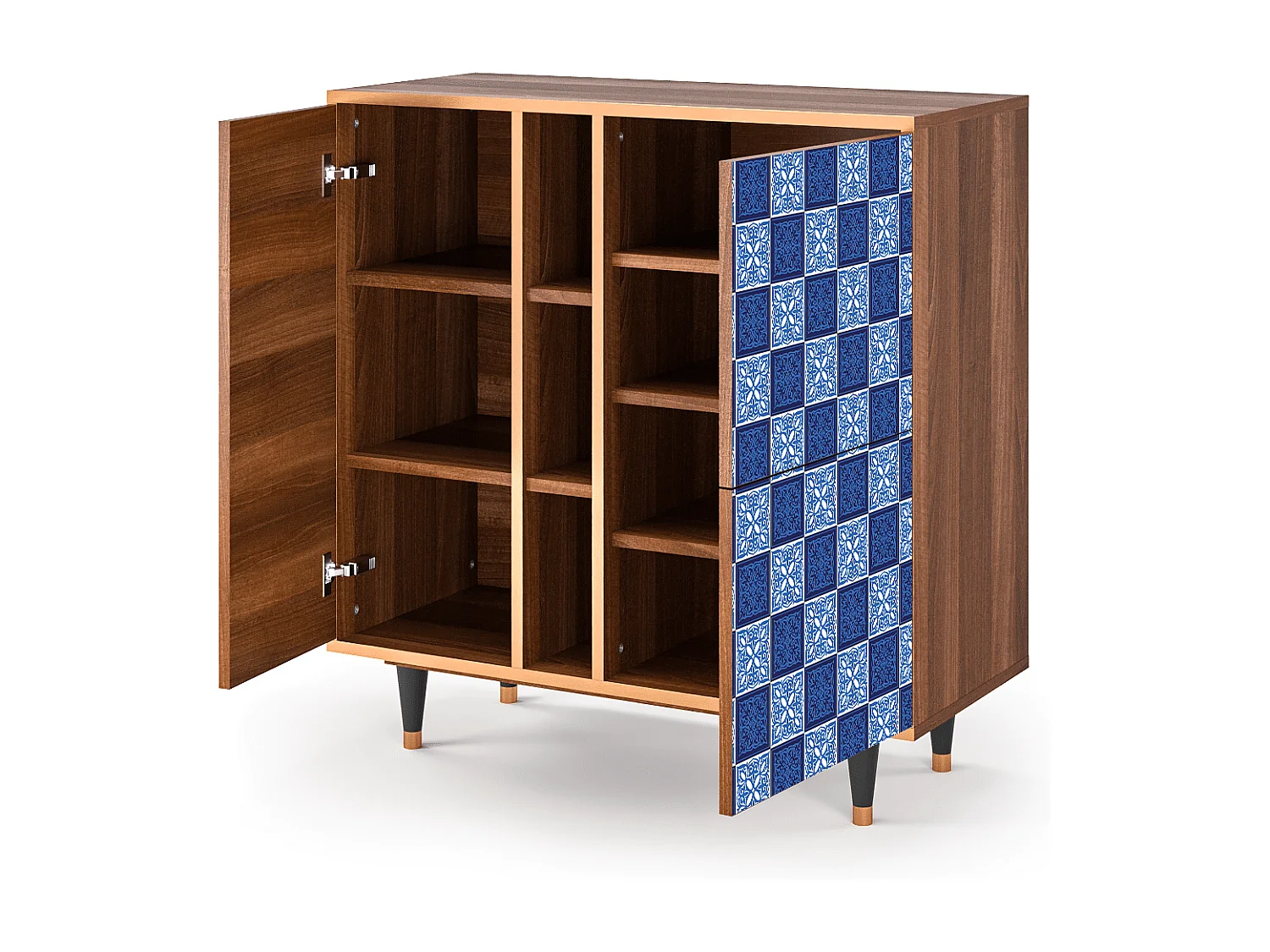 Aparador - 94х96х41 cm - BS5 - Light Path, Nogal