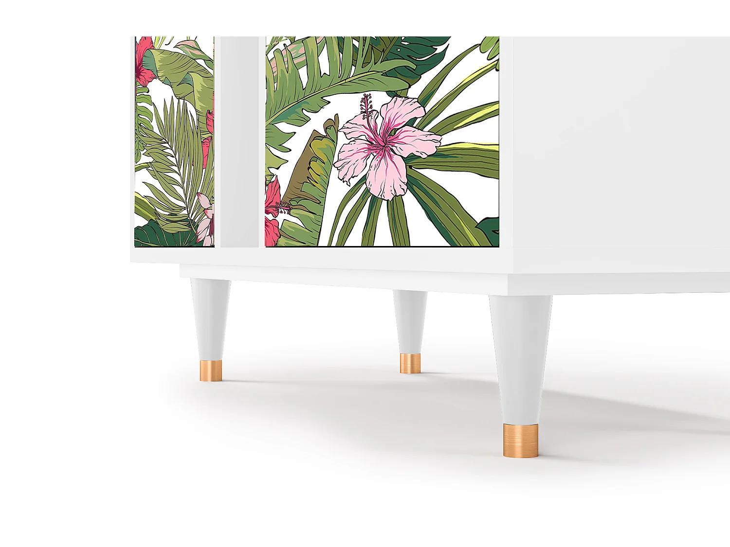 Buffet - 94х96х41 cm - BS5 - Verdant Tropics, Blanc