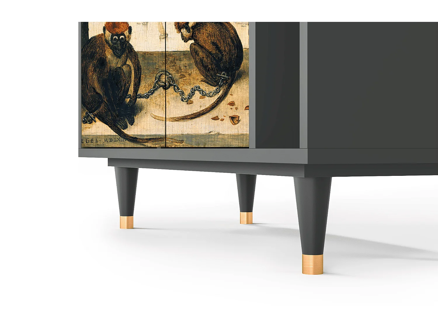 Aparador - 96х110х41 cm - BS6 - Two Monkeys, Antracita