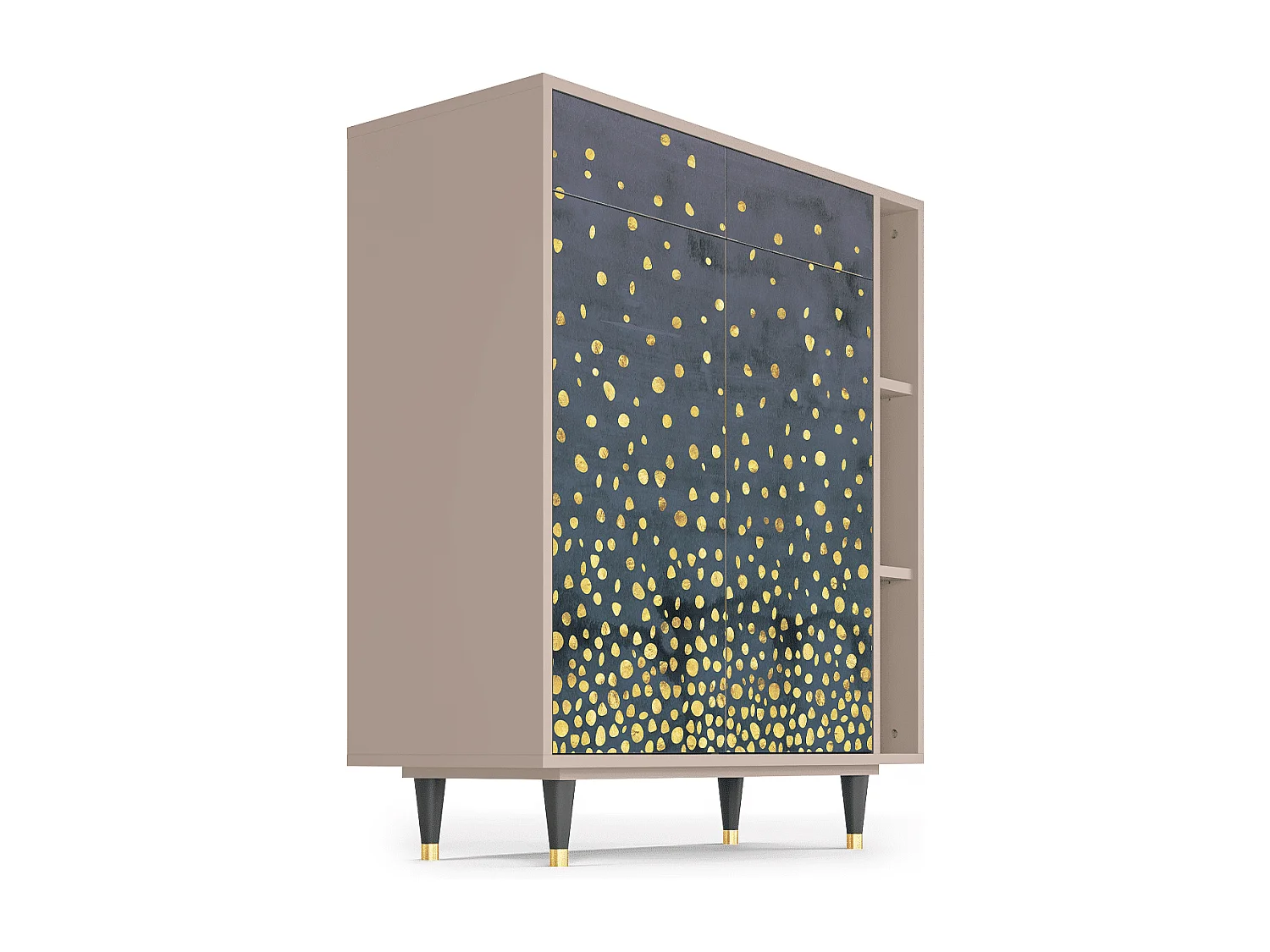 Sideboard - 96х110х41 cm - BS6 - Foggy Lights, Latte