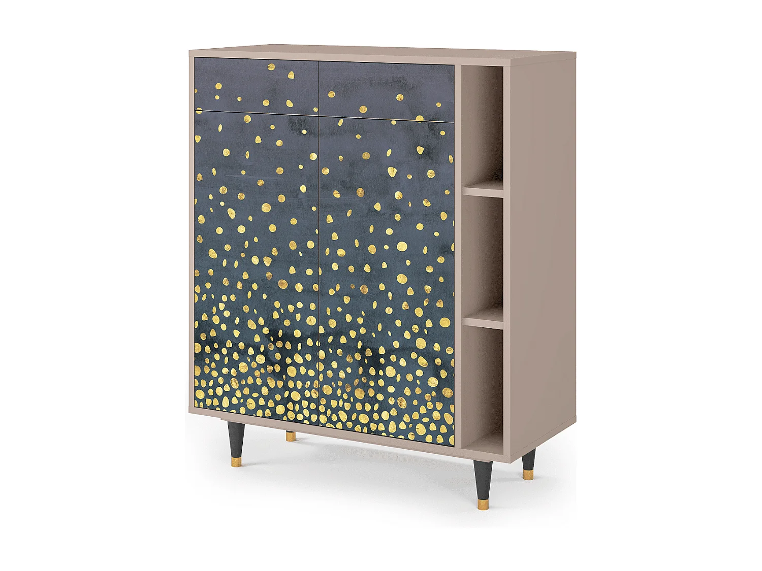 Credenza - 96х110х41 cm - BS6 - Foggy Lights, Latte