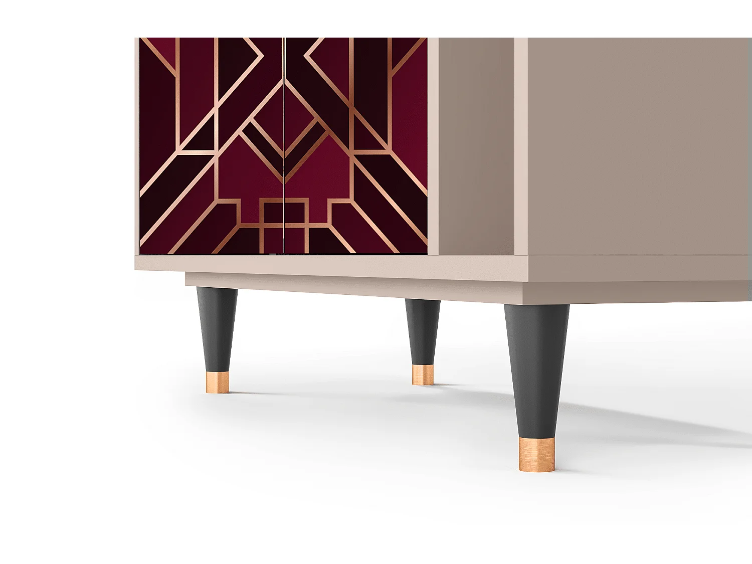 Buffet - 96х110х41 cm - BS6 - Burgundy Jewelery, Latte