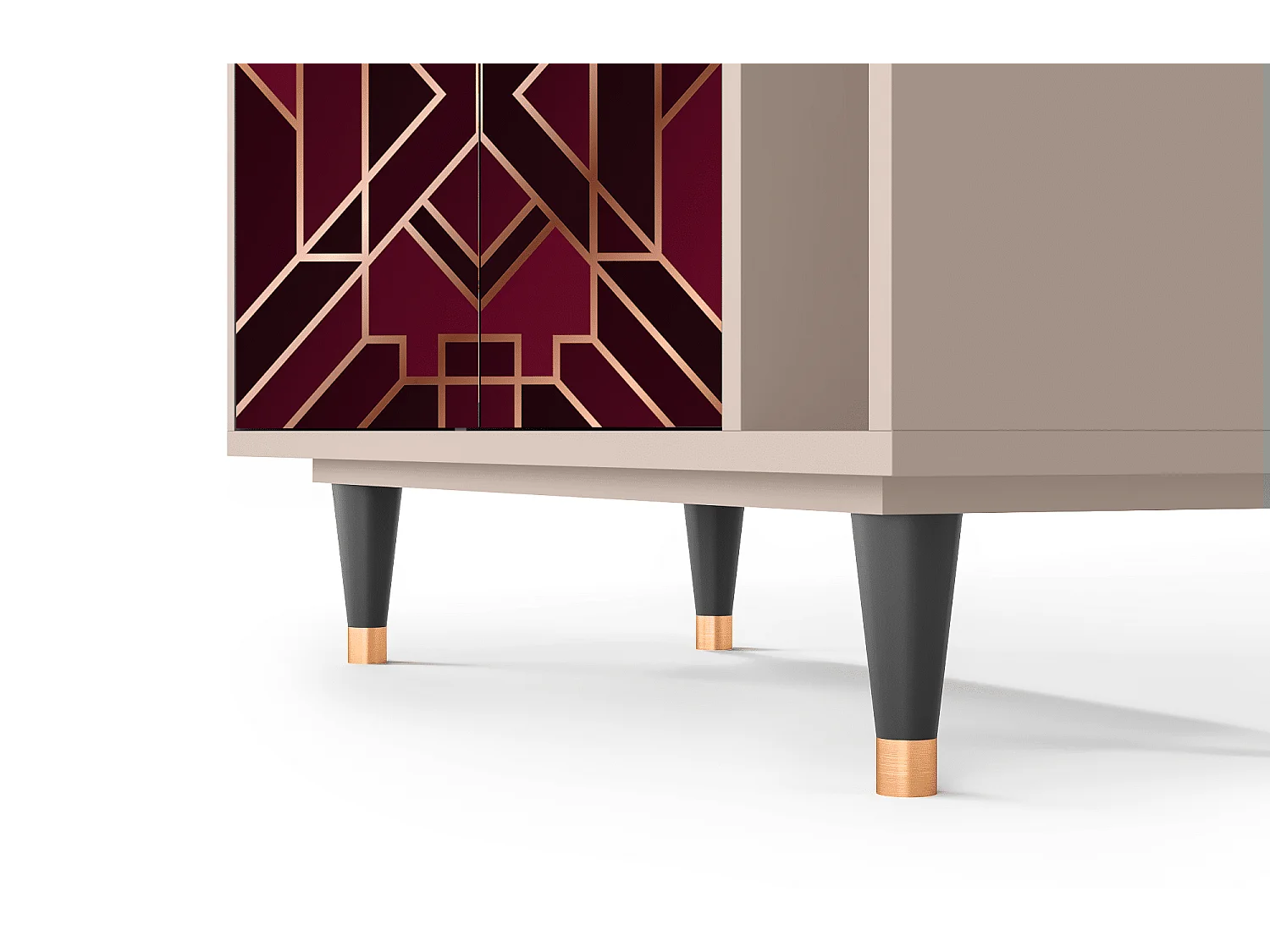 Dressoir - 96х110х41 cm - BS6 - Burgundy Jewelery, Latte