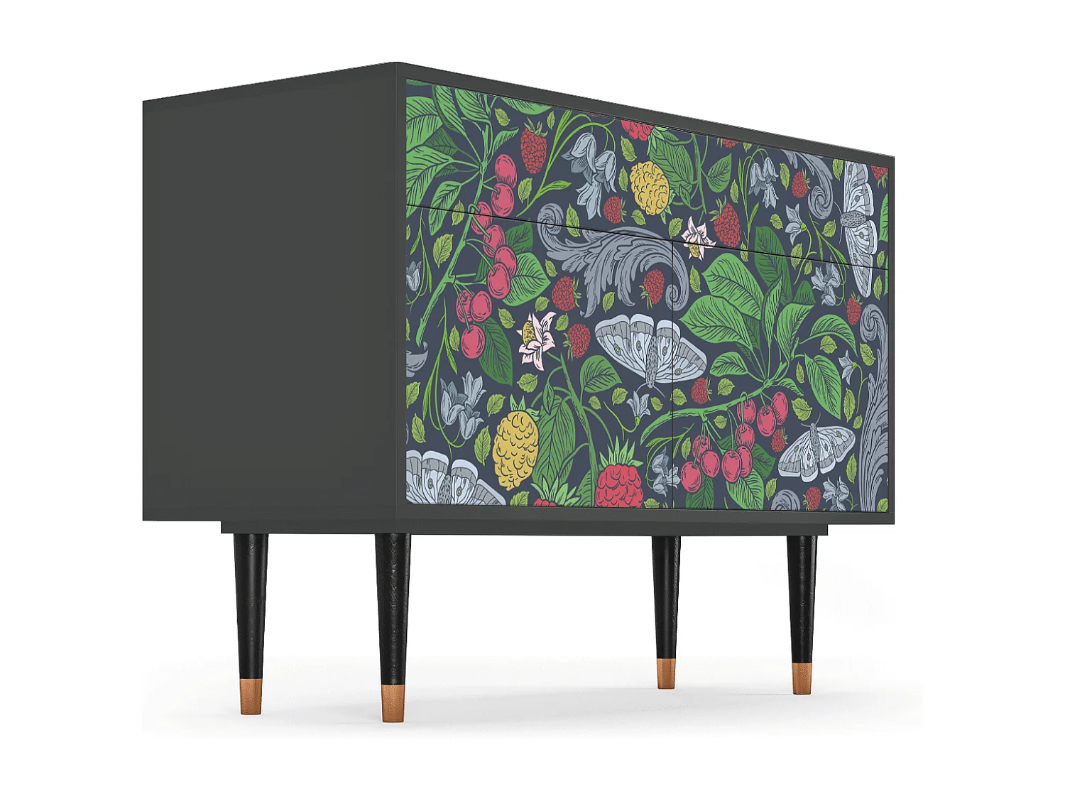 Buffet - 115x85x48 cm - BS4 - Summer Berries, Anthracite