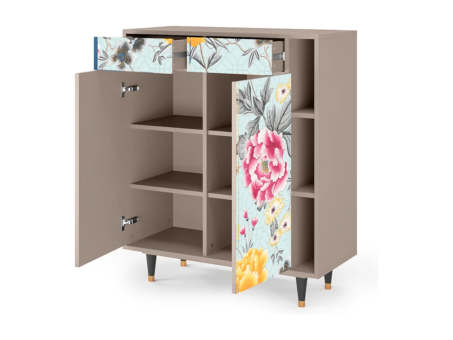 Buffet - 96х110х41 cm - BS6 - Sky Garden, Latte