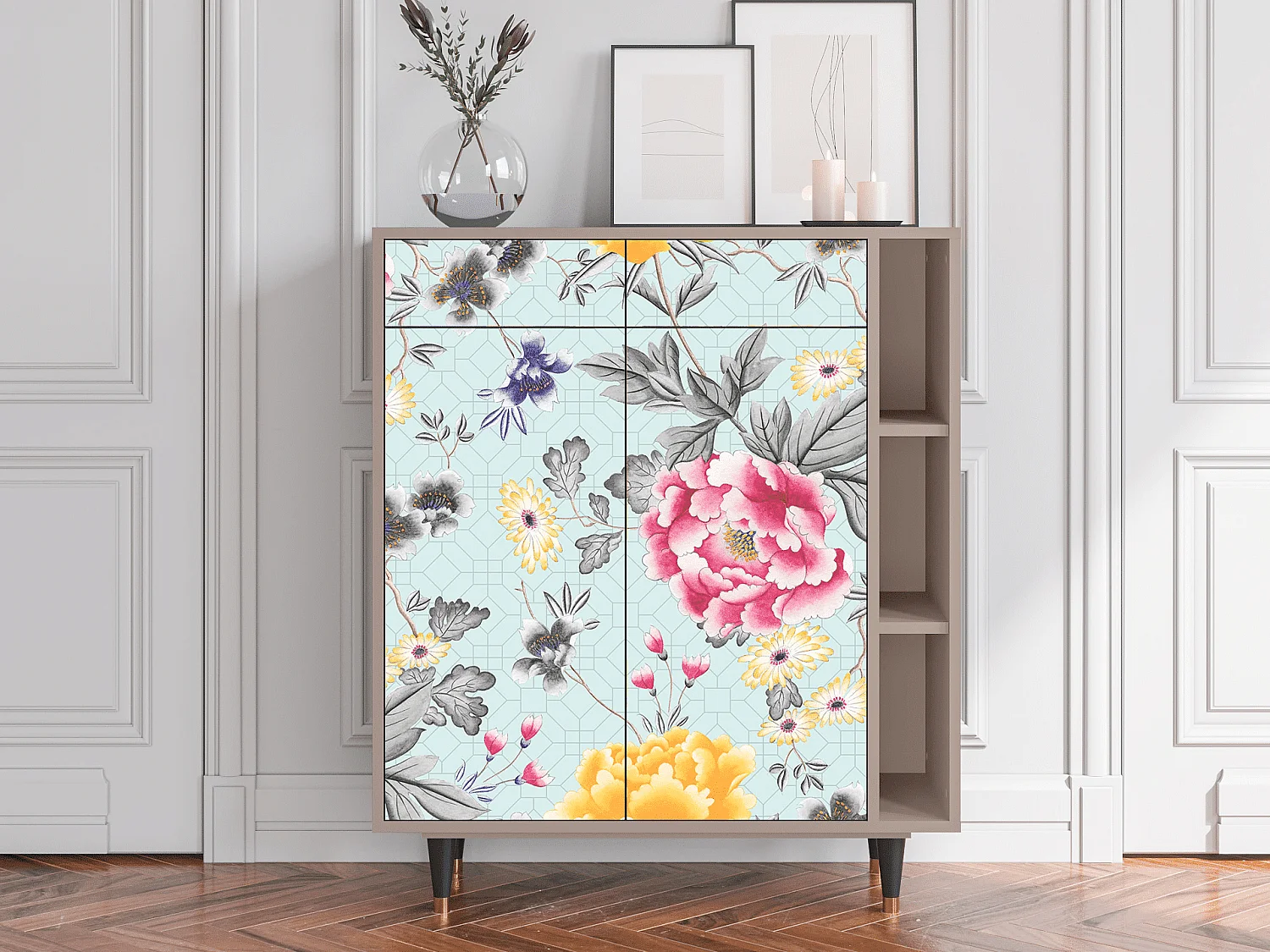 Dressoir - 96х110х41 cm - BS6 - Sky Garden, Latte