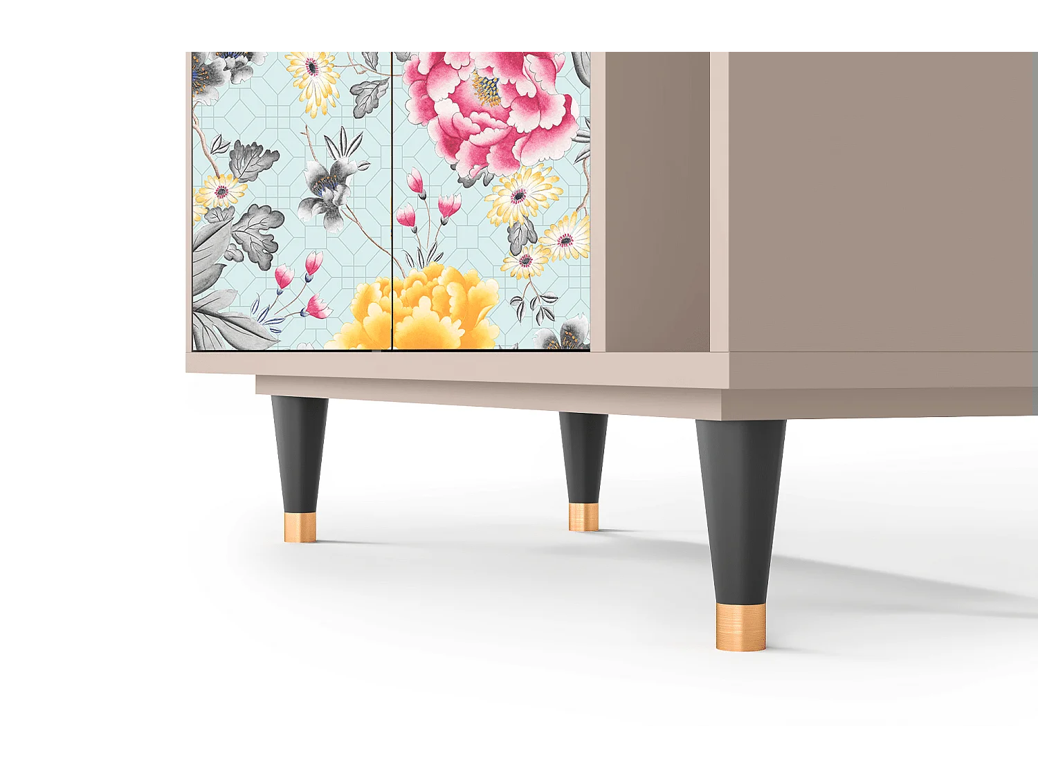 Dressoir - 96х110х41 cm - BS6 - Sky Garden, Latte