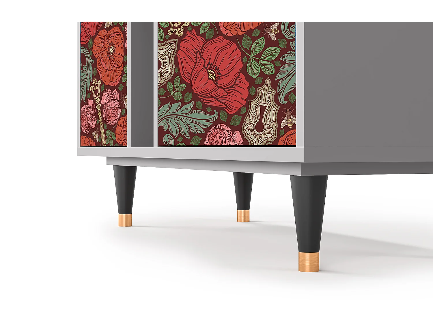 Buffet - 94х96х41 cm - BS5 - Poppy Garden, Gris