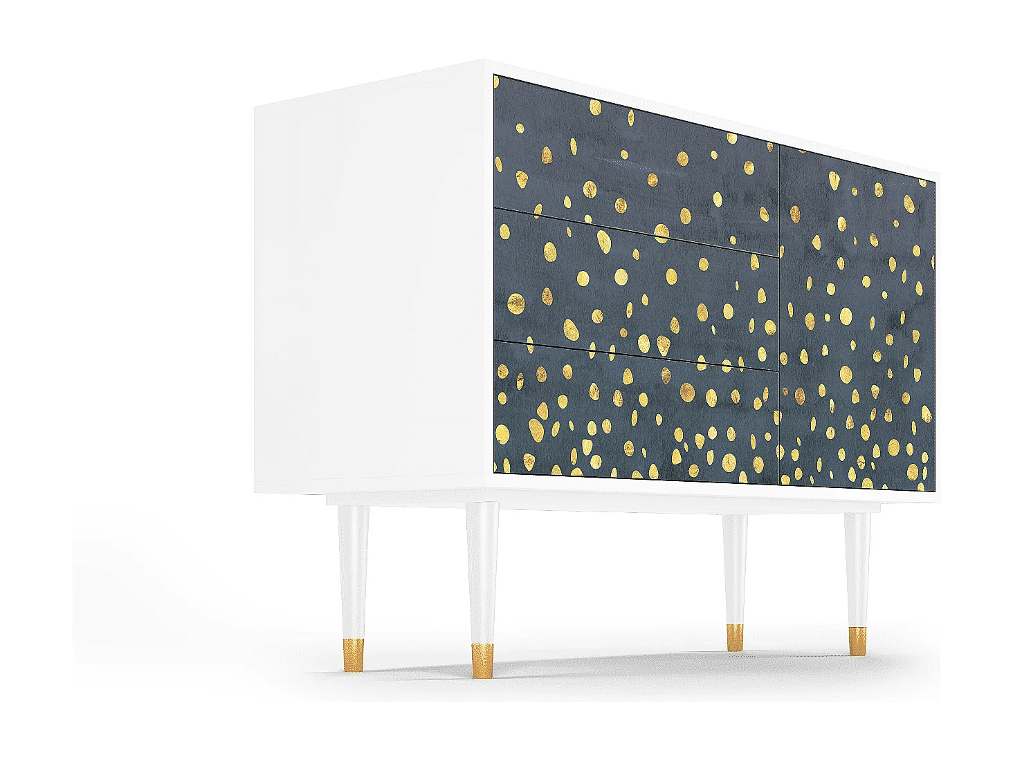 Buffet - 115х84х41 cm - S3 - Foggy Lights, Blanc