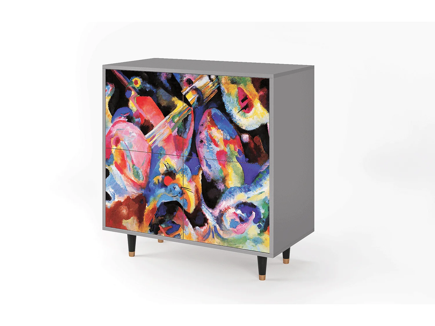 Buffet - 94x96x48 cm - BS3 - Kandinsky, Gris