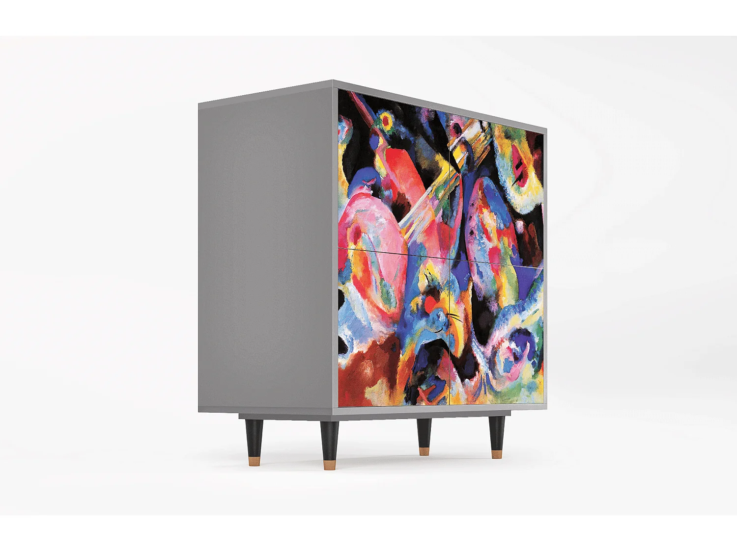 Buffet - 94x96x48 cm - BS3 - Kandinsky, Gris