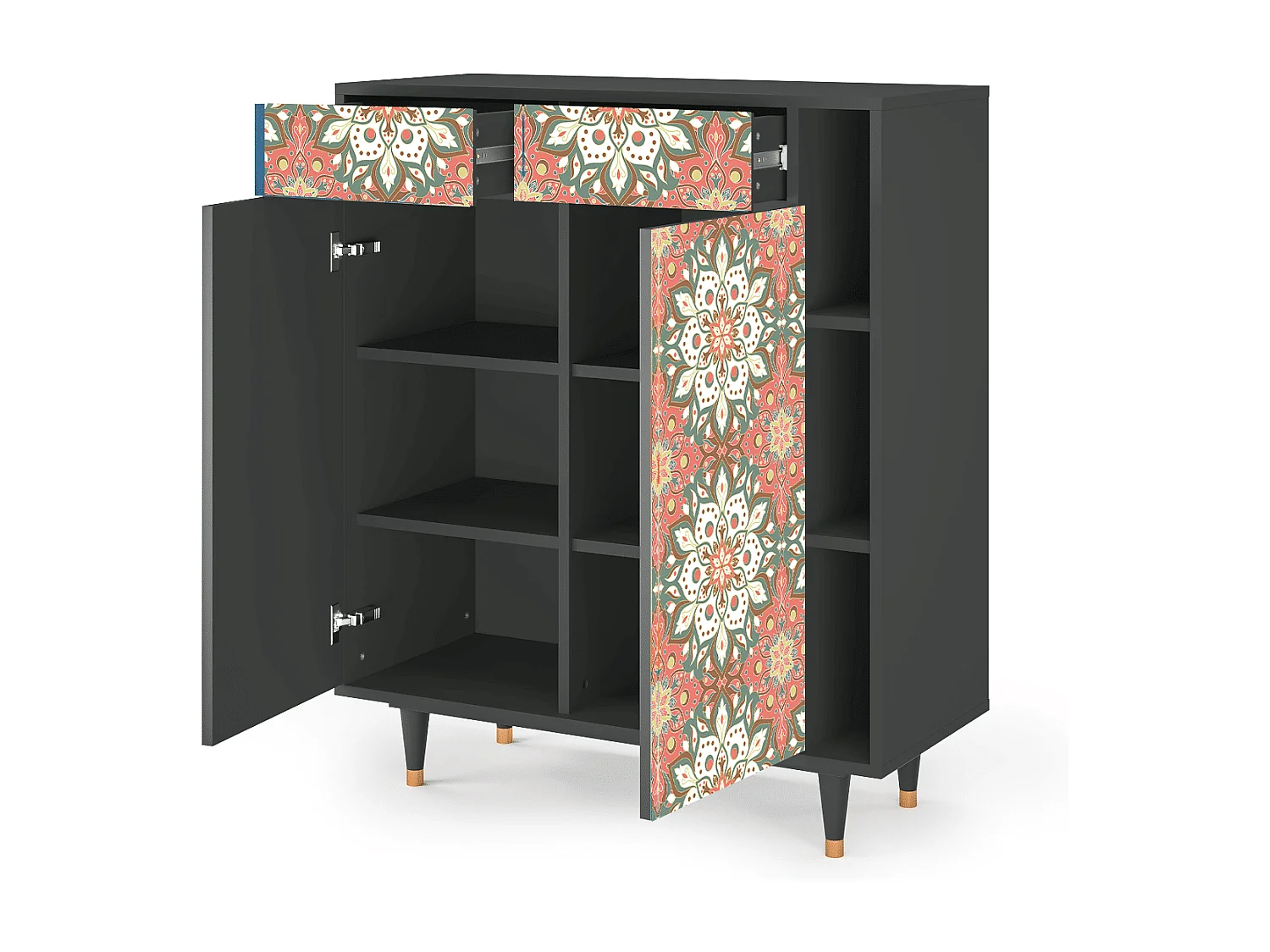 Credenza - 96х110х41 cm - BS6 - Peach Grove, Antracite