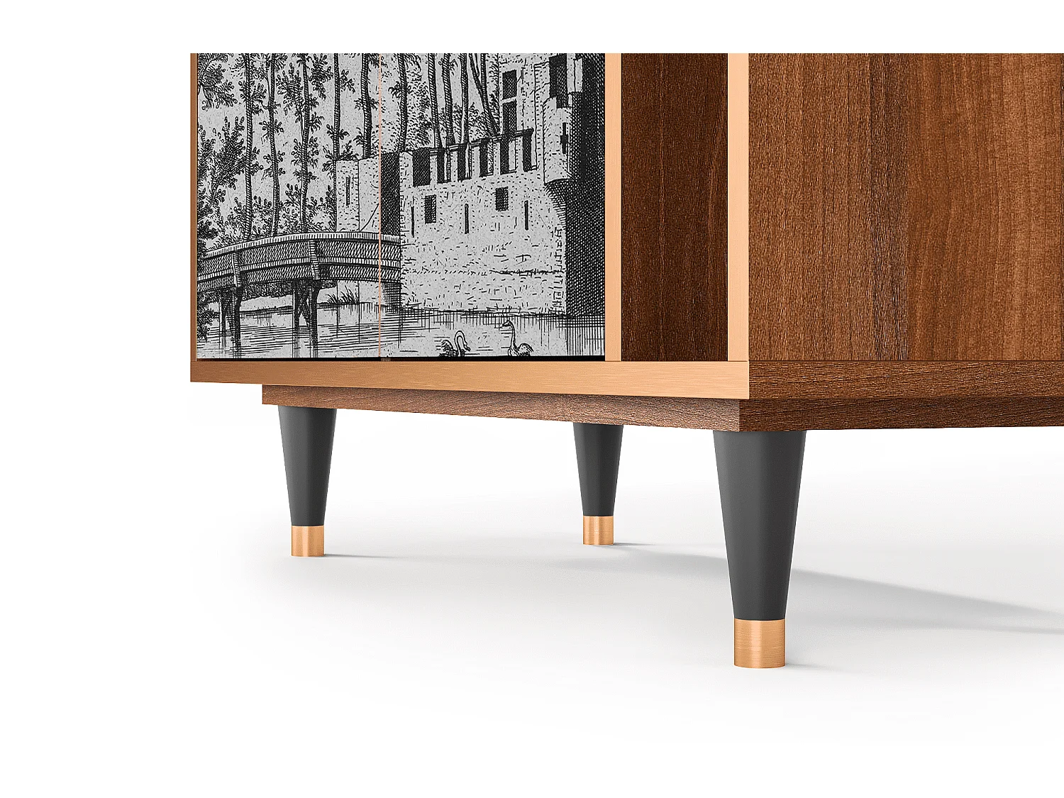 Buffet - 96х110х41 cm - BS6 - Castle by Breugel, Noyer