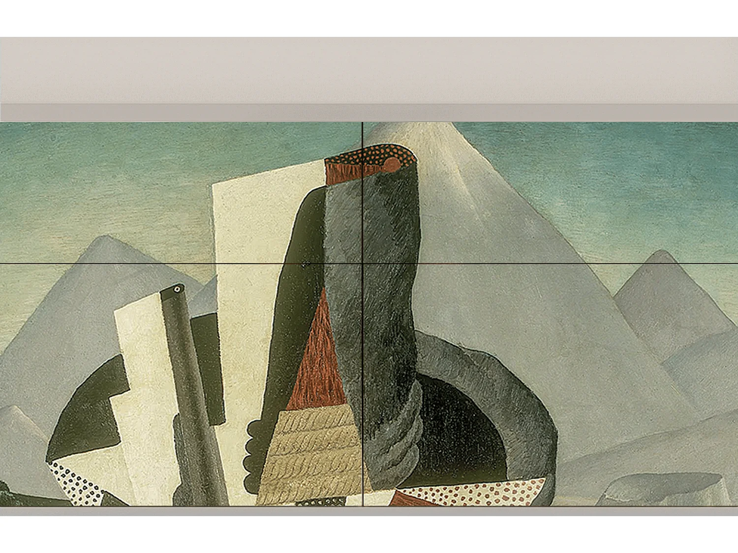 Dressoir - 115x85x48 cm - BS4 - The Cubist Paintings , Zand