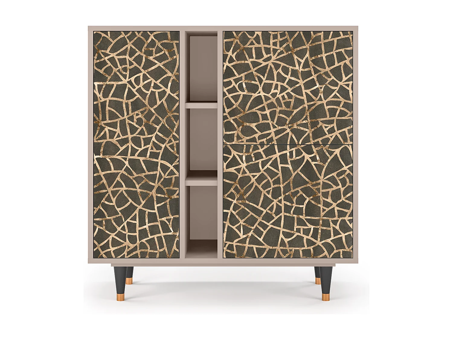 Buffet - 94х96х41 cm - BS5 - Enlarged Leaf, Latte