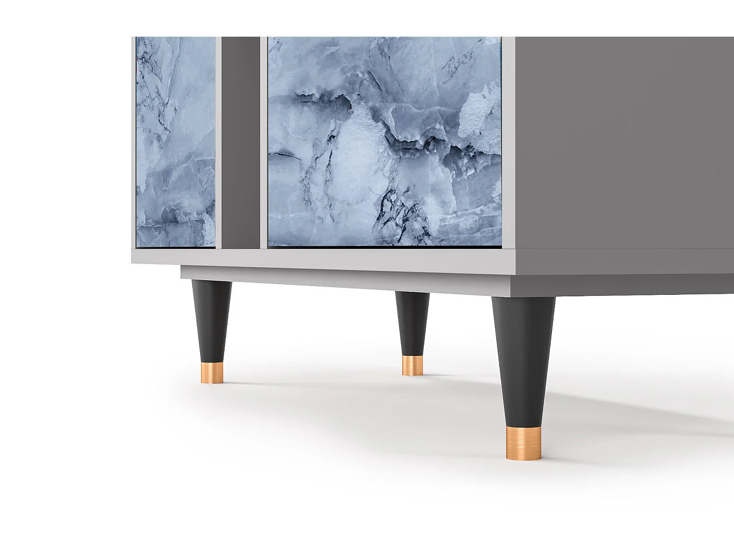 Dressoir - 94х96х41 cm - BS5 - Feather Ice, Grijs