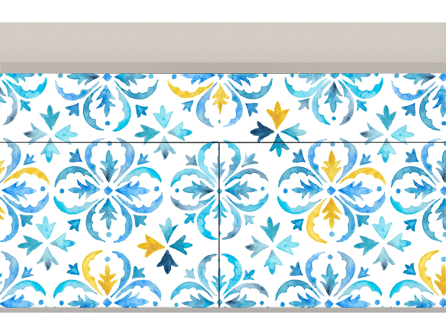 Credenza - 115x85x48 cm - BS4 - Lisbon Flover, Sabbia