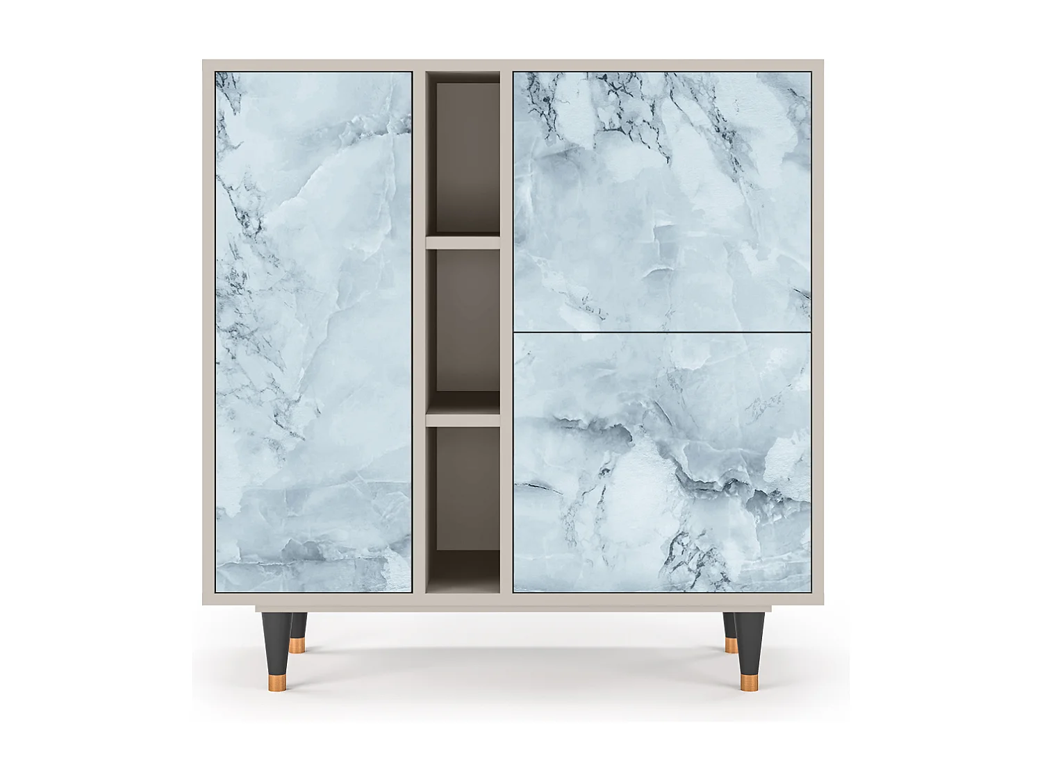 Sideboard - 94х96х41 cm - BS5 - Glacial Colour, Sand