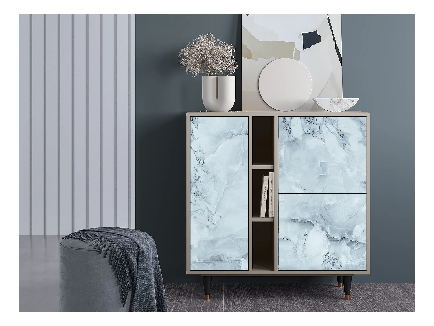Buffet - 94х96х41 cm - BS5 - Glacial Colour, Sable