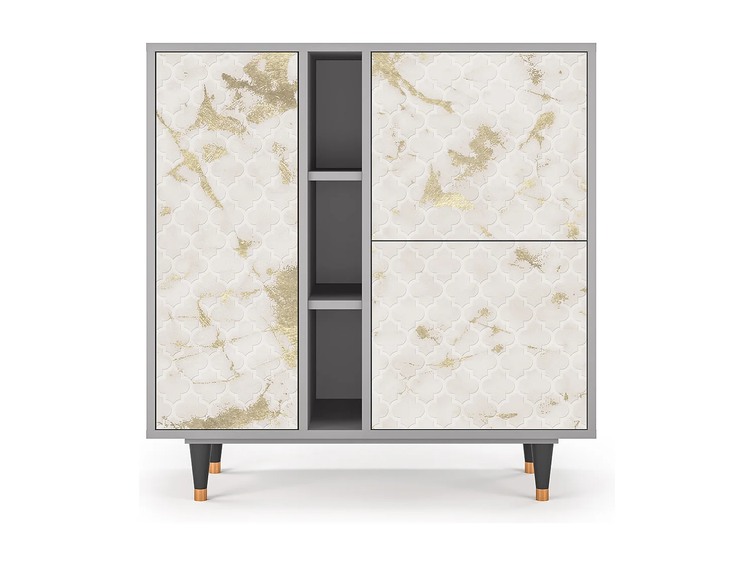 Buffet - 94х96х41 cm - BS5 - Sahara desert, Gris