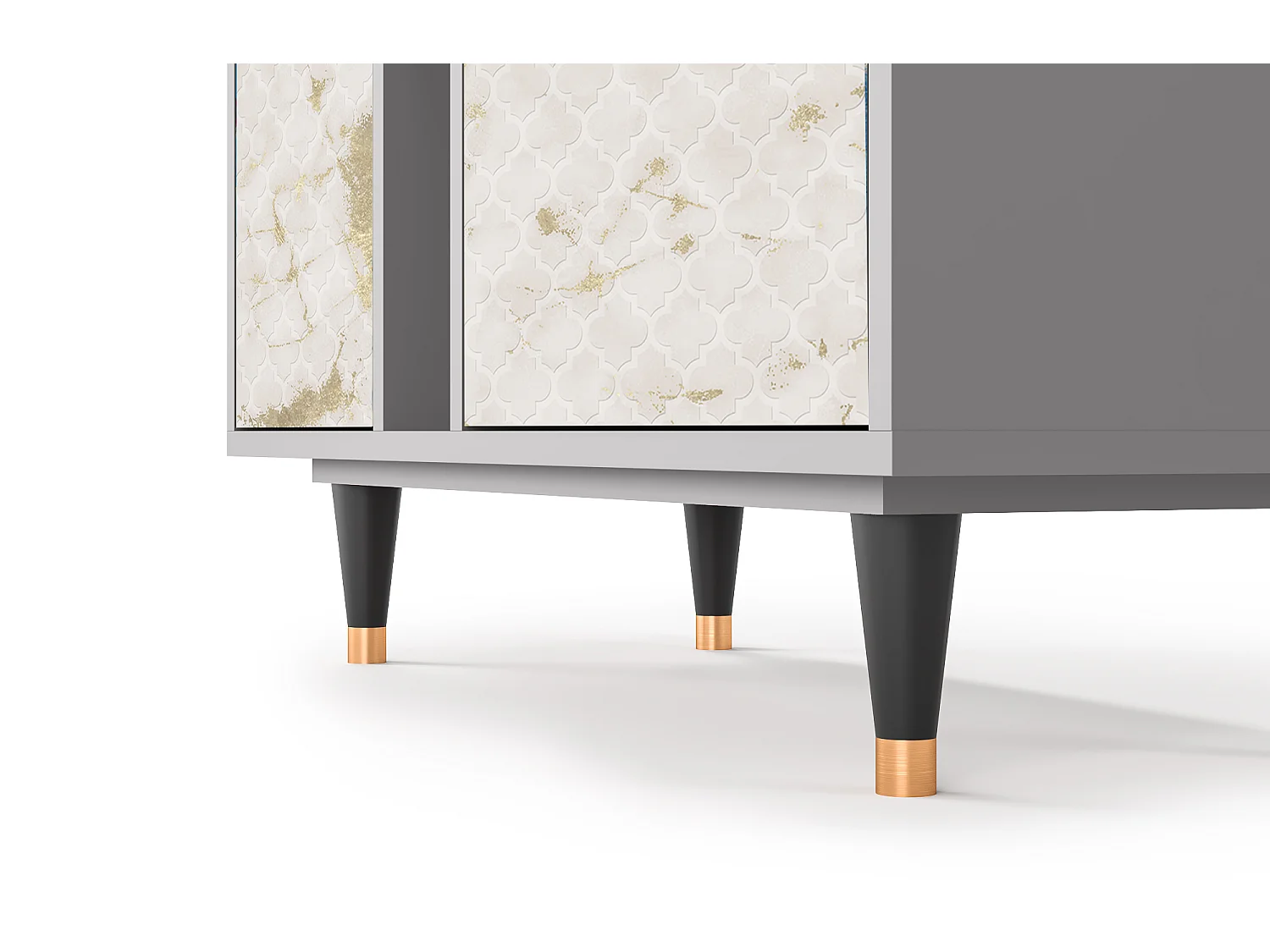 Buffet - 94х96х41 cm - BS5 - Sahara desert, Gris