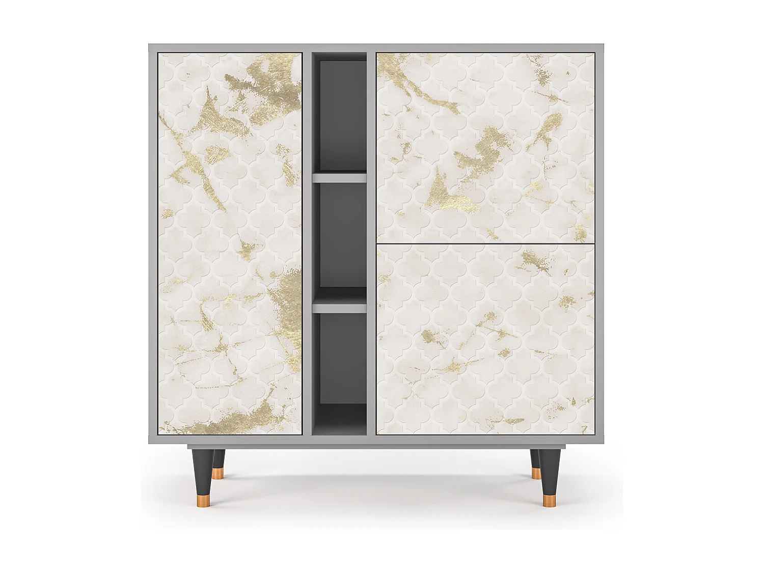 Buffet - 94х96х41 cm - BS5 - Sahara desert, Gris