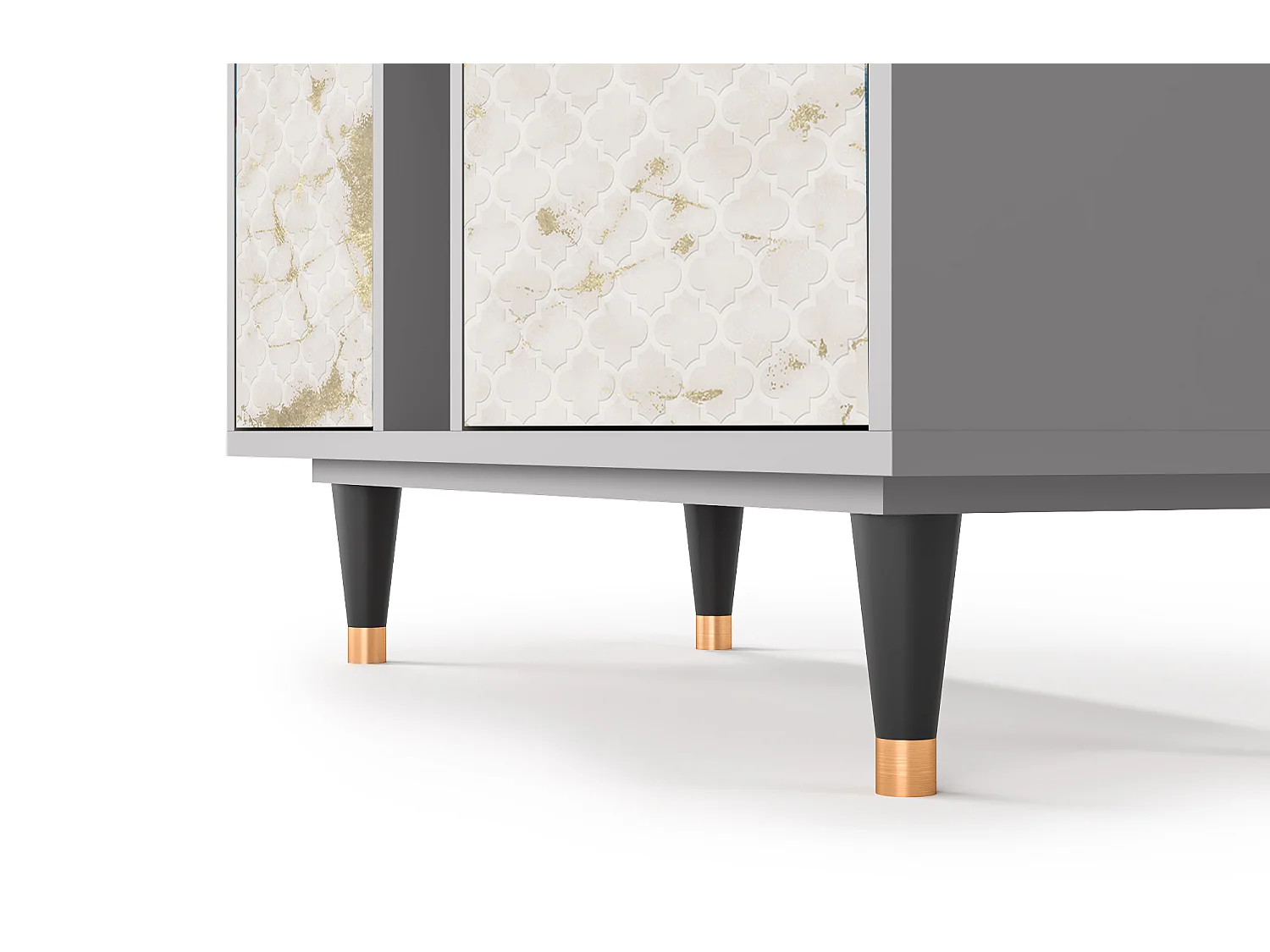 Buffet - 94х96х41 cm - BS5 - Sahara desert, Gris