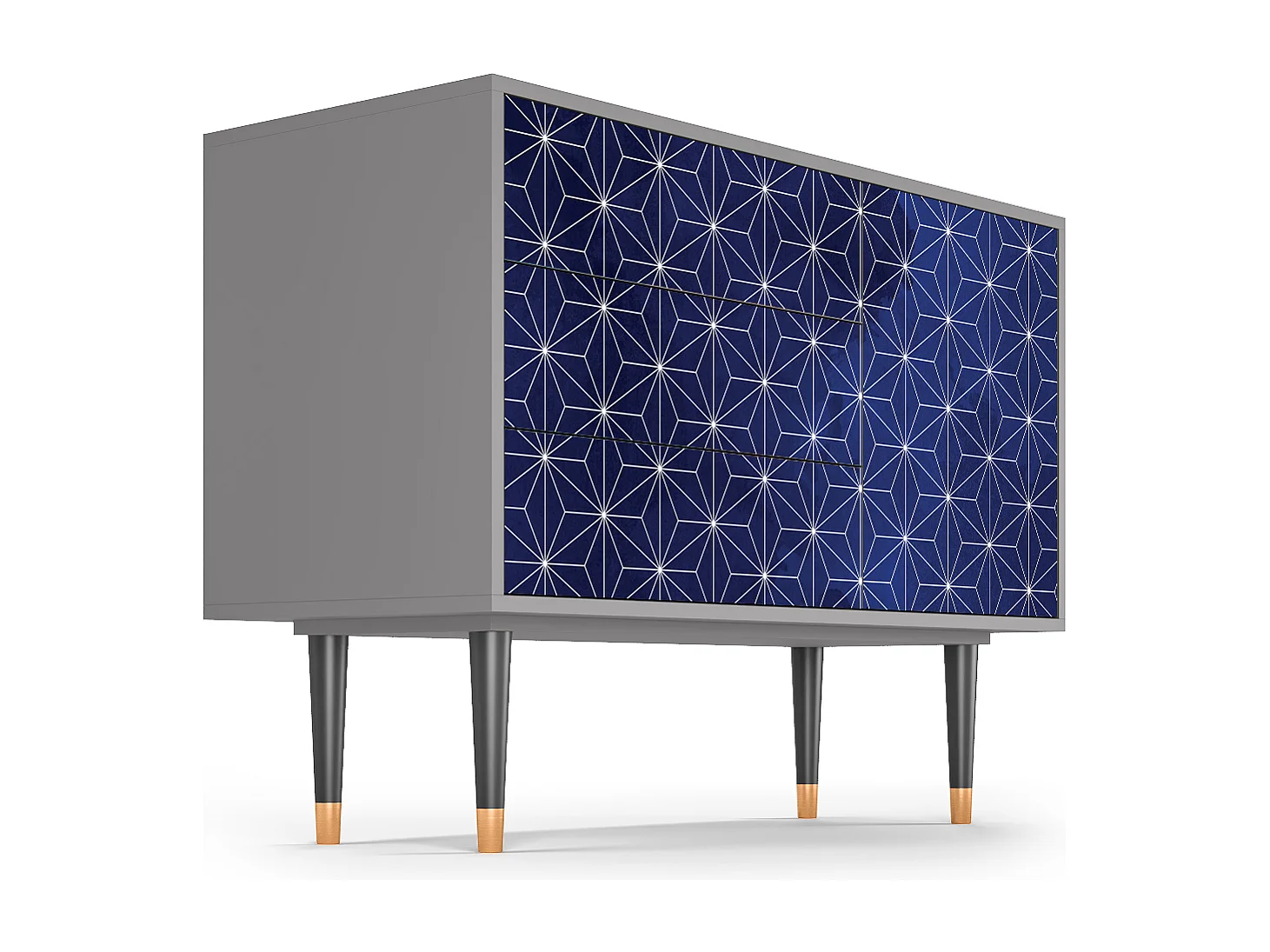 Credenza - 115х84х41 cm - S3 - Milky Way, Grigio