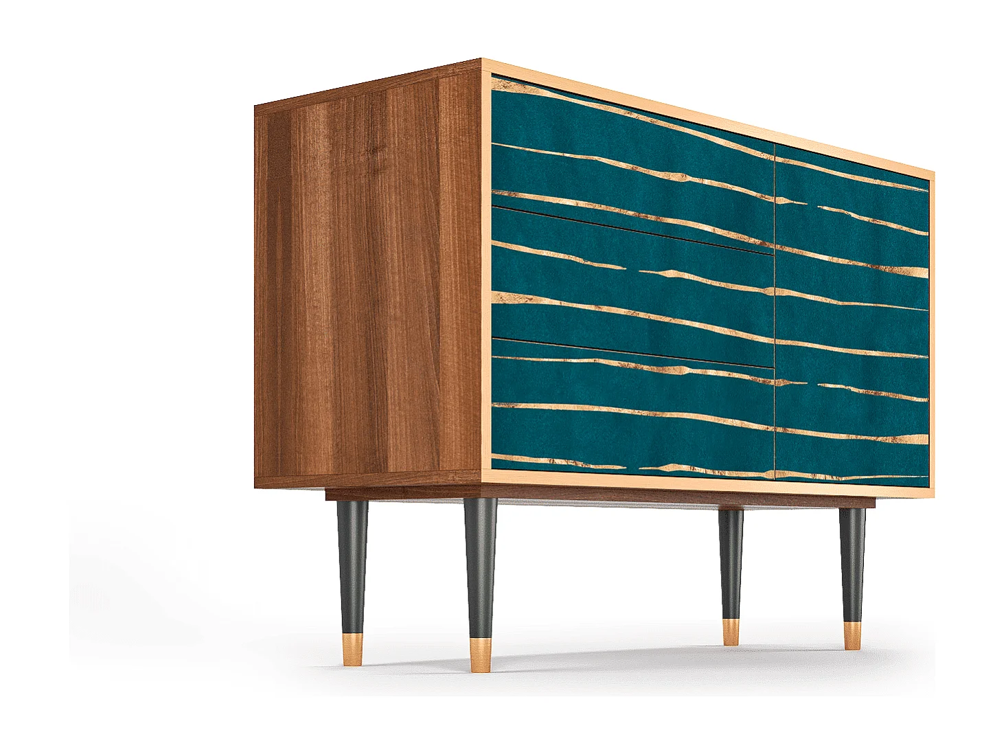 Credenza - 115х84х41 cm - S3 - Ocean Drive, Noce