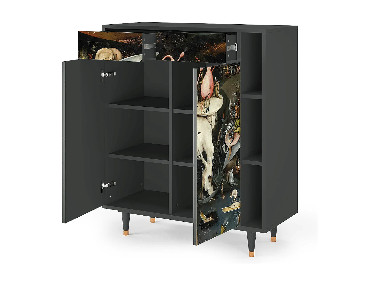 Sideboard - 96х110х41 cm - BS6 - The Garden 2, Anthrazit